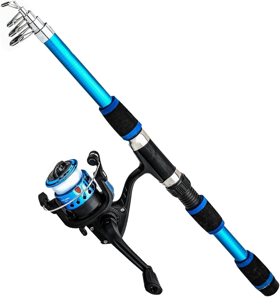 釣りセット 初心者 釣り道具 伸縮式釣竿2本＋スピニングリール2個