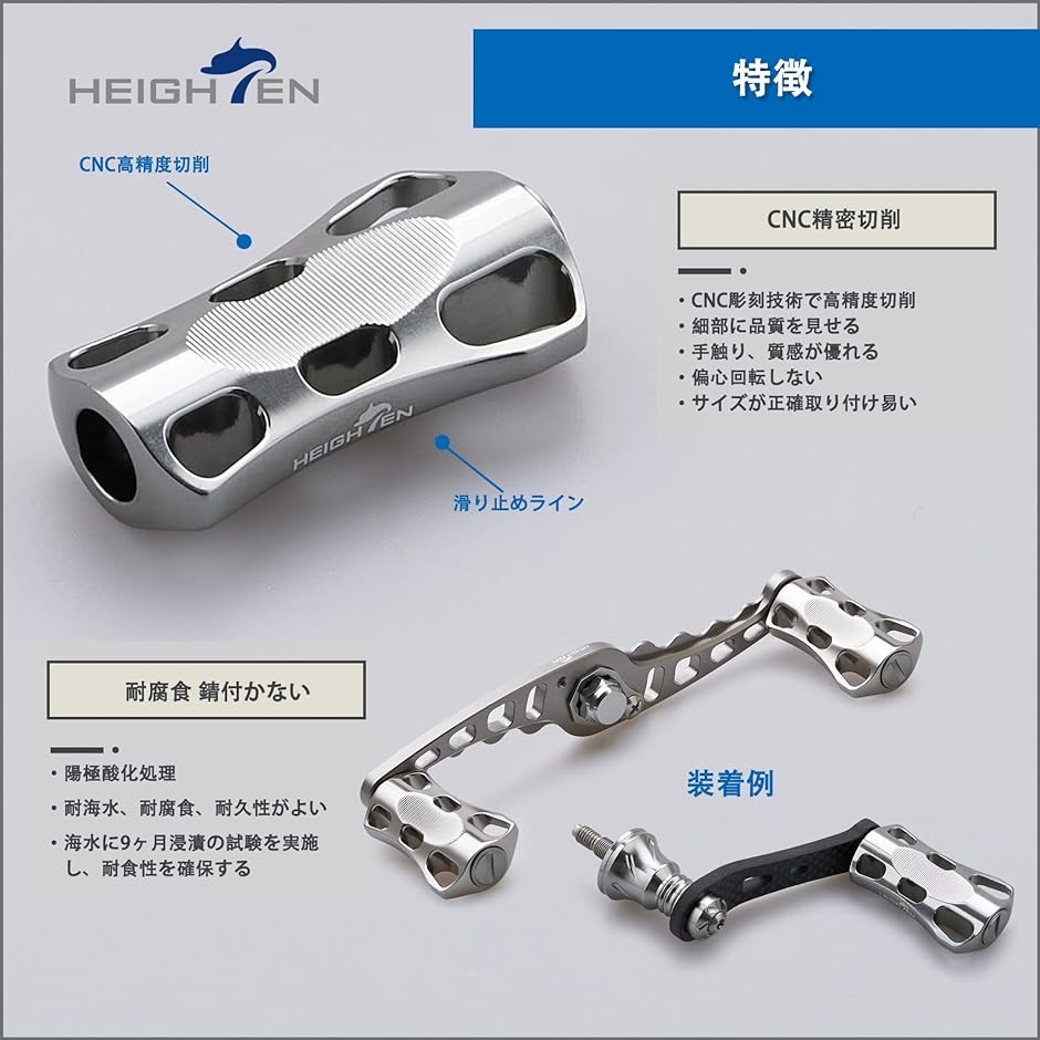 22mm リール ハンドル ノブ シマノ ダイワ 通用 Shimano Type Daiwa S