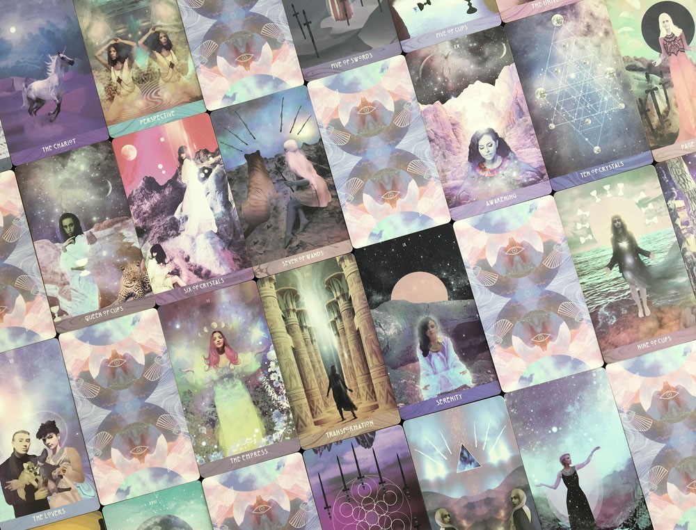 The Starchild Tarot - 1st Edition ROSE PORTAL BOX スターチャイルド