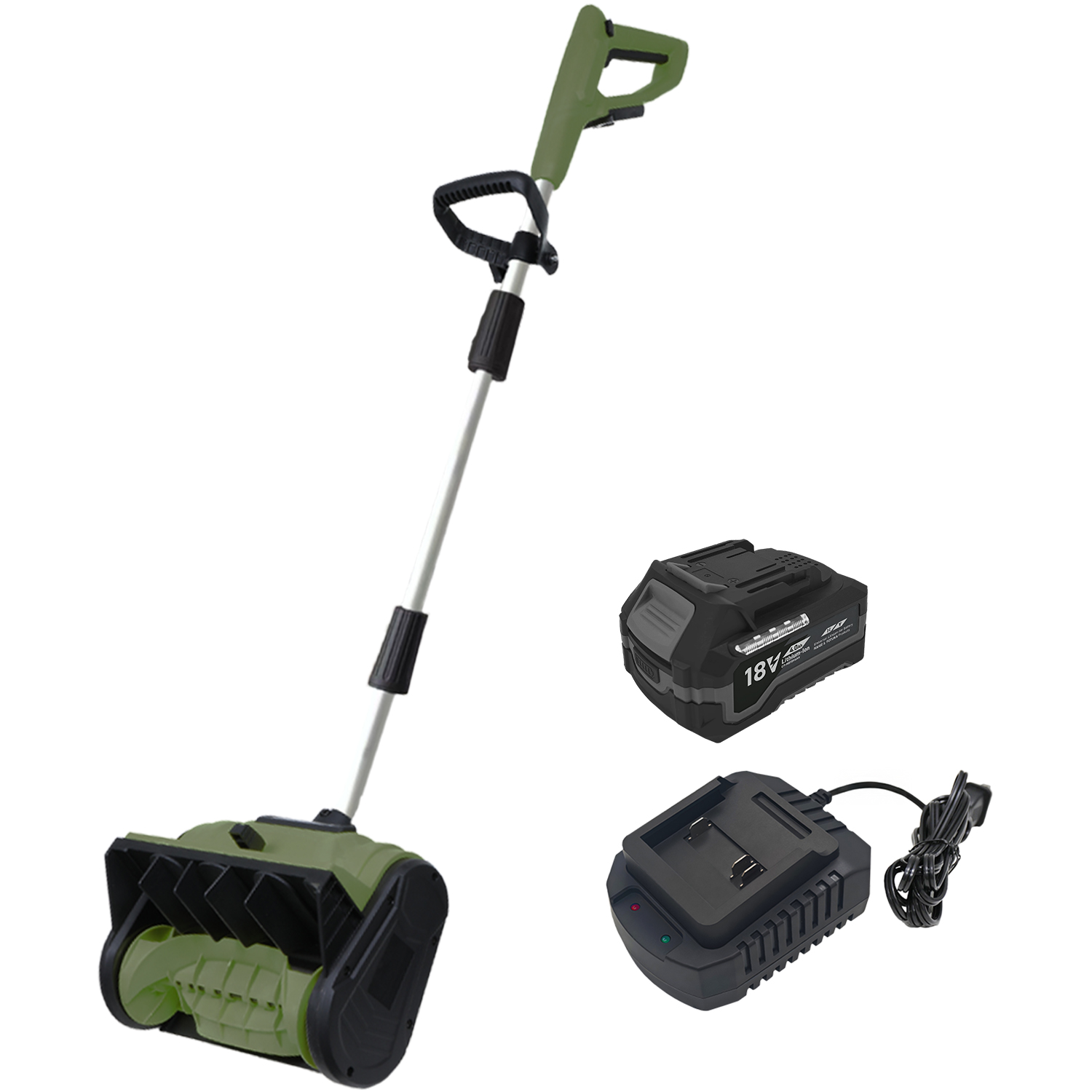 HAIGE（ハイガー） 電動スノーショベル 除雪スコップ 除雪機 マキタ