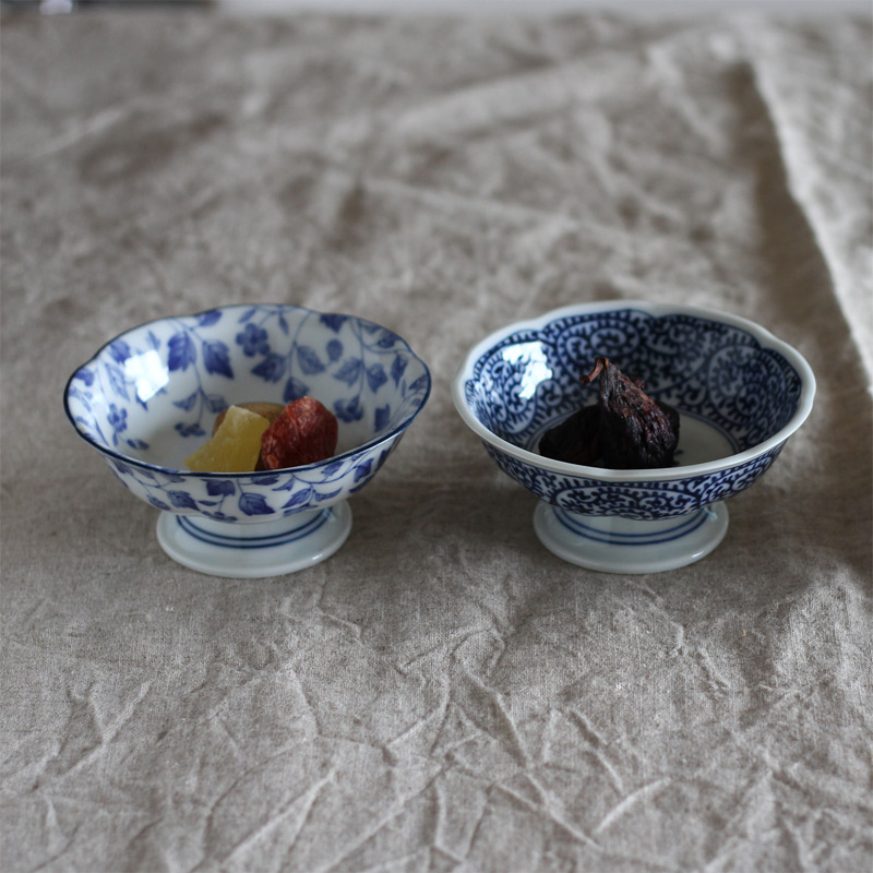 食器 和食器 小鉢 高台 足つき ボウル デザートカップ 12cm 和モダン