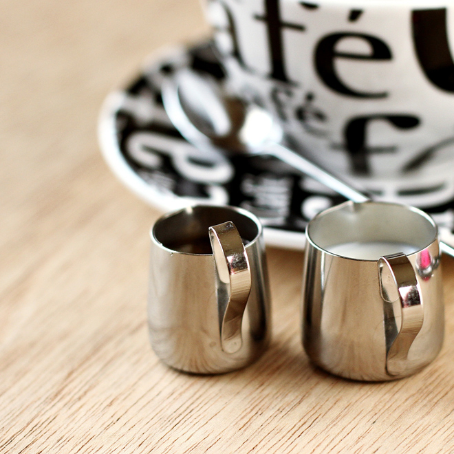 SALUS 海軍型ミニ ミルクピッチャー 小 10ml ステンレス クリーマー