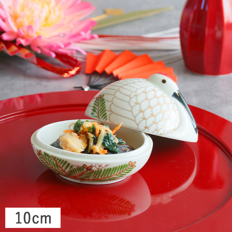 新品未使用 有田焼 幸楽窯 浅麺鉢2個 レンゲ付 お祝い 新品未使用