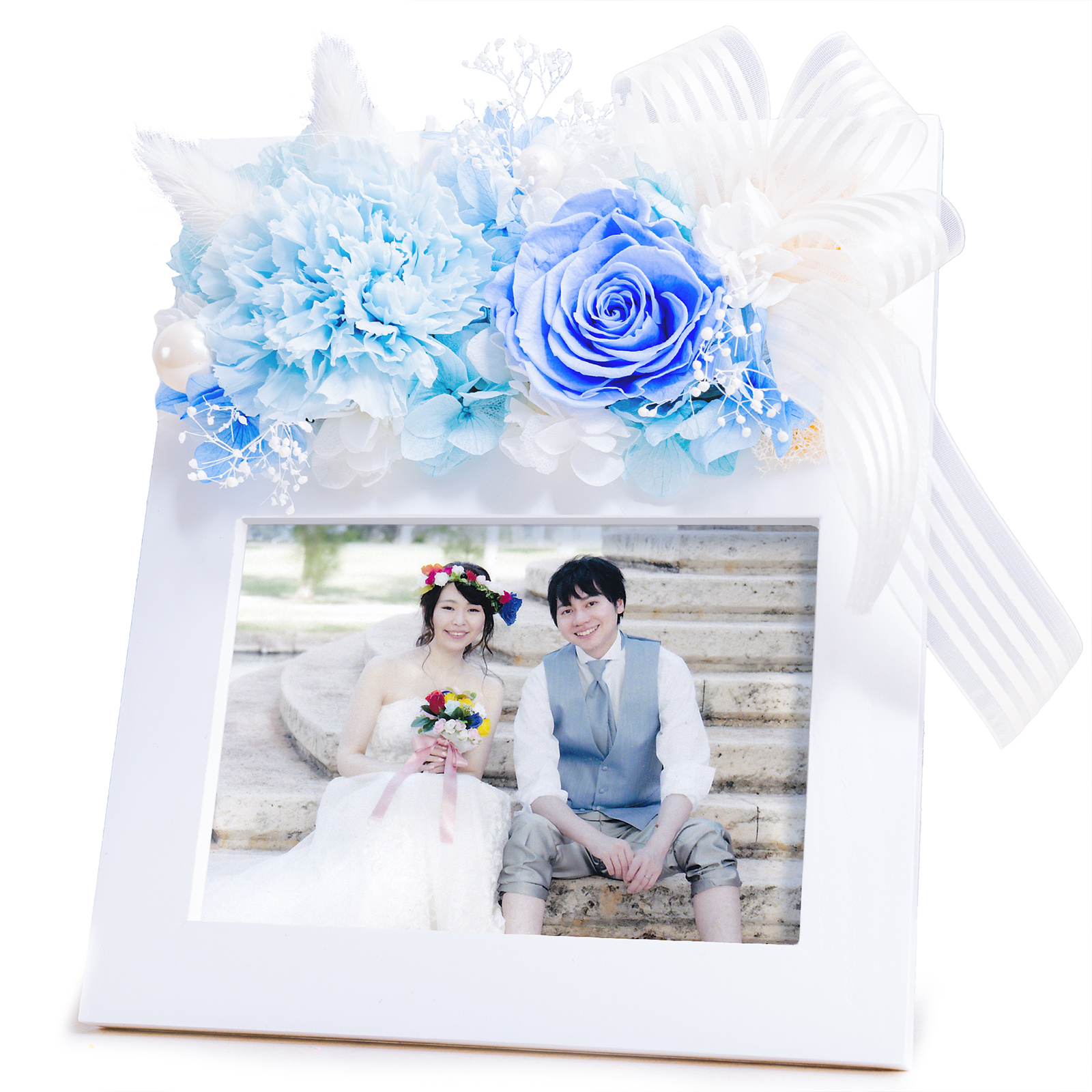 プリザーブドフラワー 写真立て 母の日 結婚祝い プレゼント ギフト