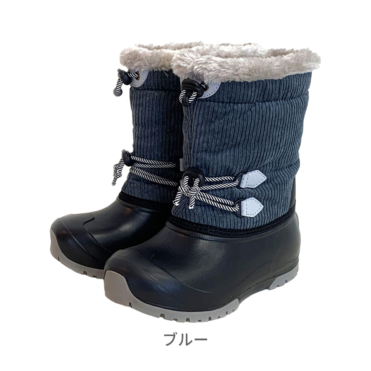 スノーブーツ POOKIES ジュニア キッズ 防水ソール スノーシューズ 冬