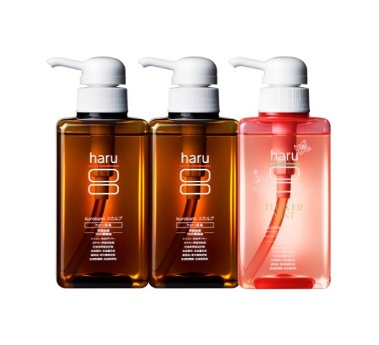 haru（ハル） シャンプー haru kurokami スカルプ 選べる 3本 セット