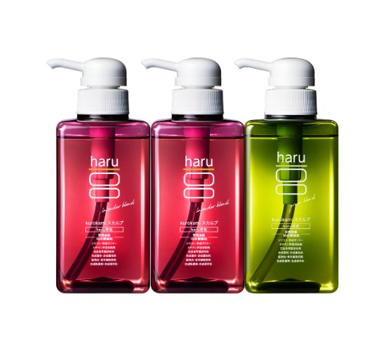 haru（ハル） シャンプー haru kurokami スカルプ 選べる 3本 セット