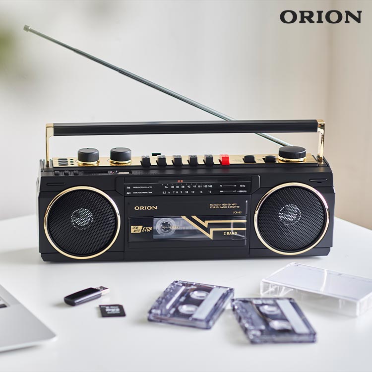 オリオン電気（ドウシシャ） ラジカセ Bluetooth対応 レトロ オリオン