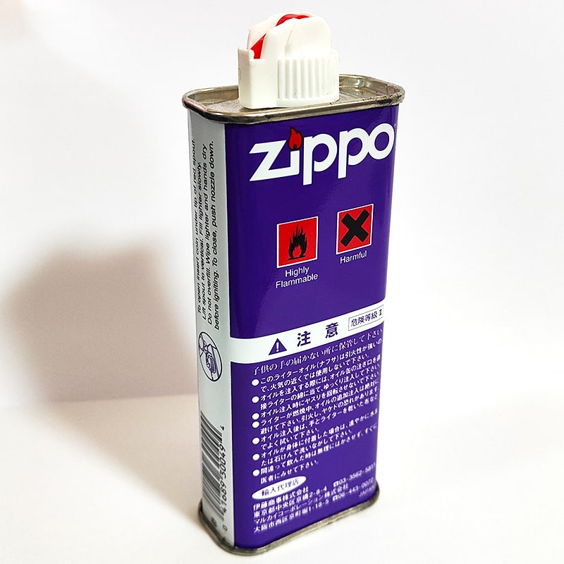 ZIPPO（ジッポー） オイル 旧パッケージ 小缶 純性オイル 紫缶 絶版