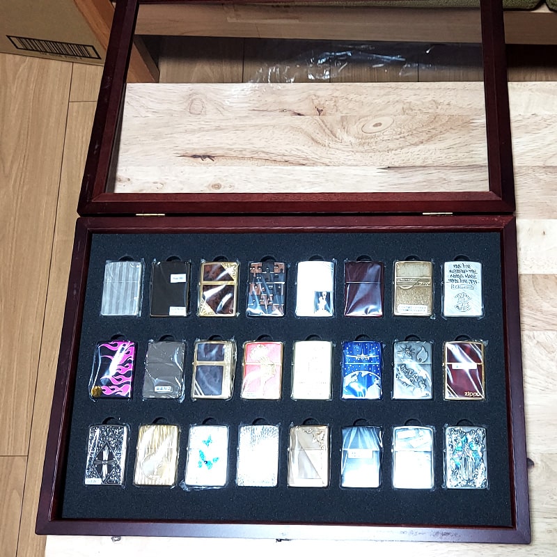 ZIPPO（ジッポー） ZIPPO社製 絶版品 コレクション ケース 3段 木製