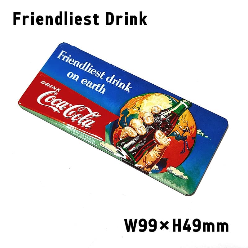 アメリカン レトロ マグネット コカコーラ 磁石 おしゃれ エンボス