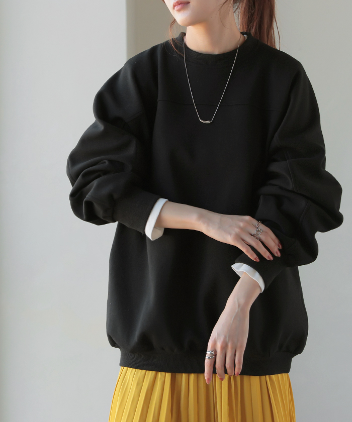 HUG.U（ハグユー） トップス スウェット ダンボール プルオーバー