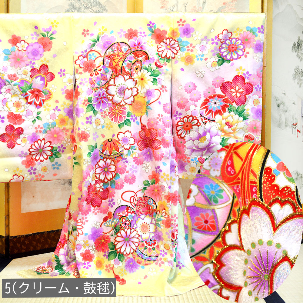 お宮参り 着物 女の子 正絹 産着 長襦袢付 販売 祝着 宮参り : 部坂