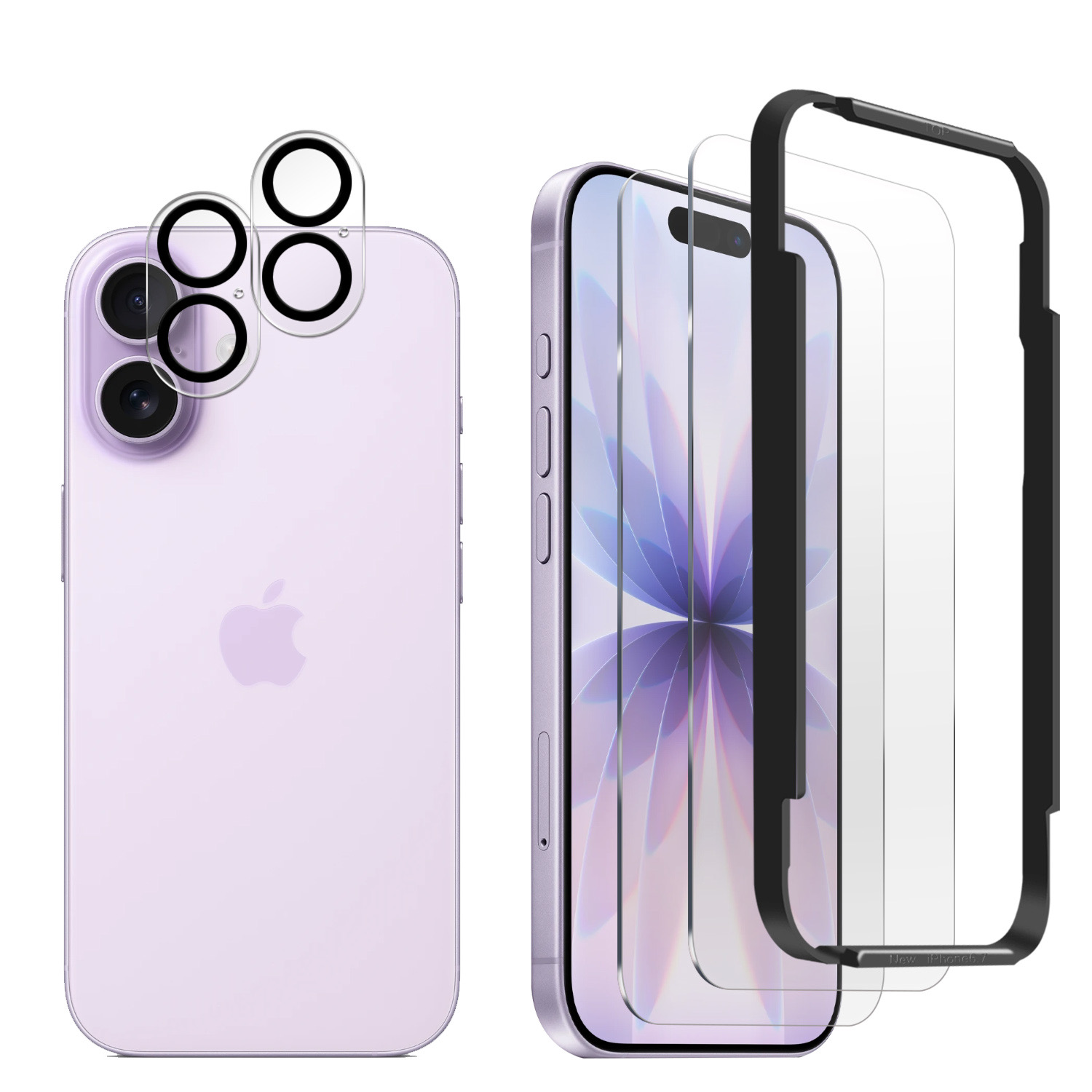 iPhone iPhone17 フィルム 2枚 iPhone17Pro カメラ保護 カメラカバー