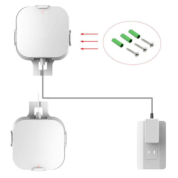 Eero Pro 6 / 6E 壁固定ブラケット プラスチック Amazon アマゾン