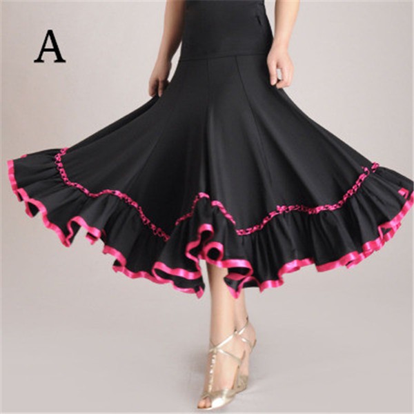 ダンス用スカート（単品）社交ダンス スカート タンゴ服 ラテンダンス