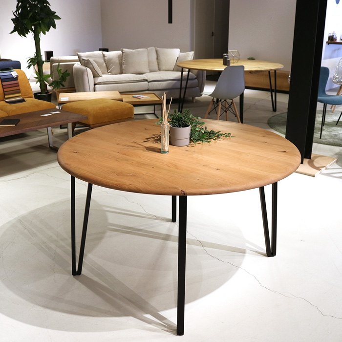 ダイニングテーブル 丸 120 4人 丸型 4人用 4人掛け 単品 おしゃれ