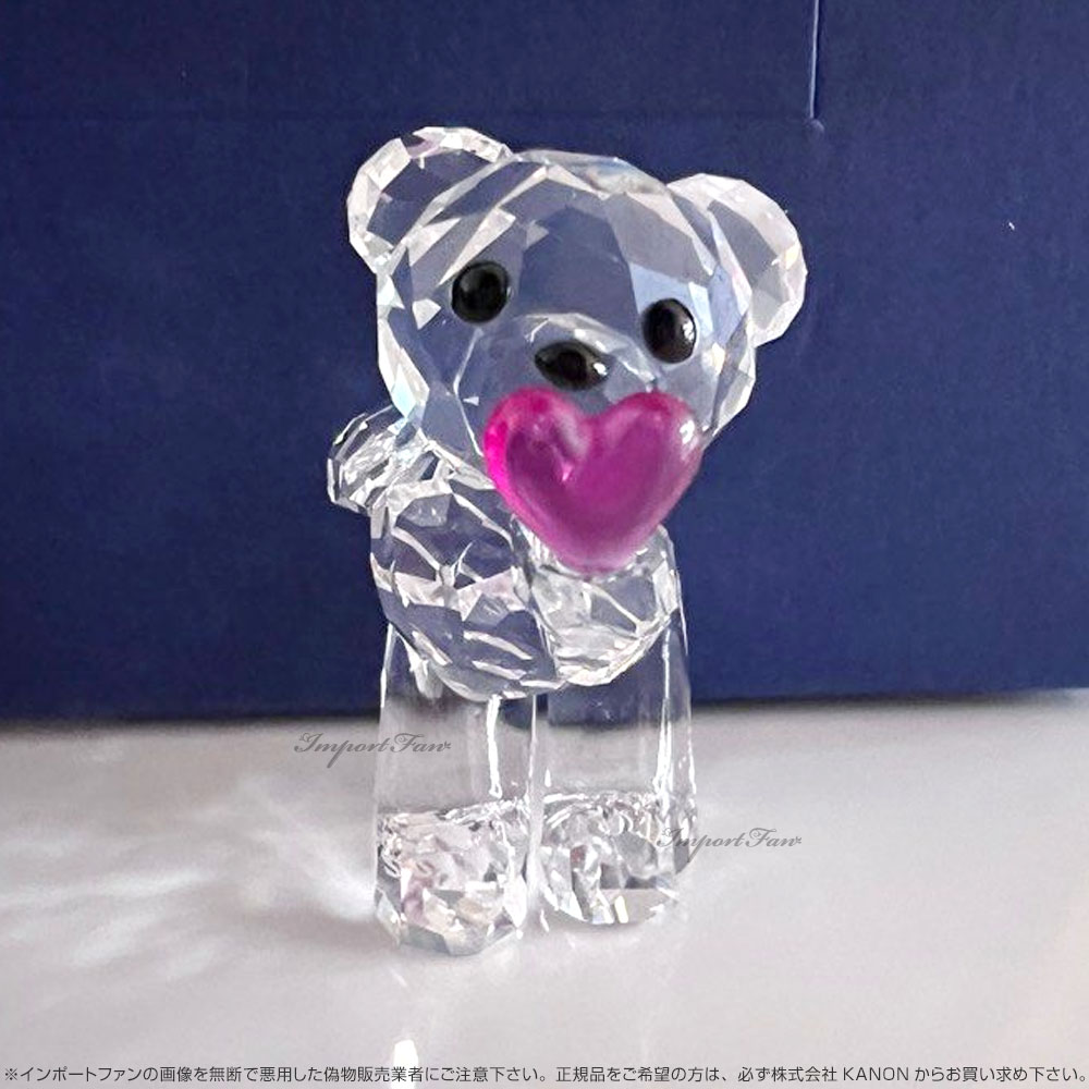 SWAROVSKI（スワロフスキー） クリスベア 投げキッス ハート 1016623