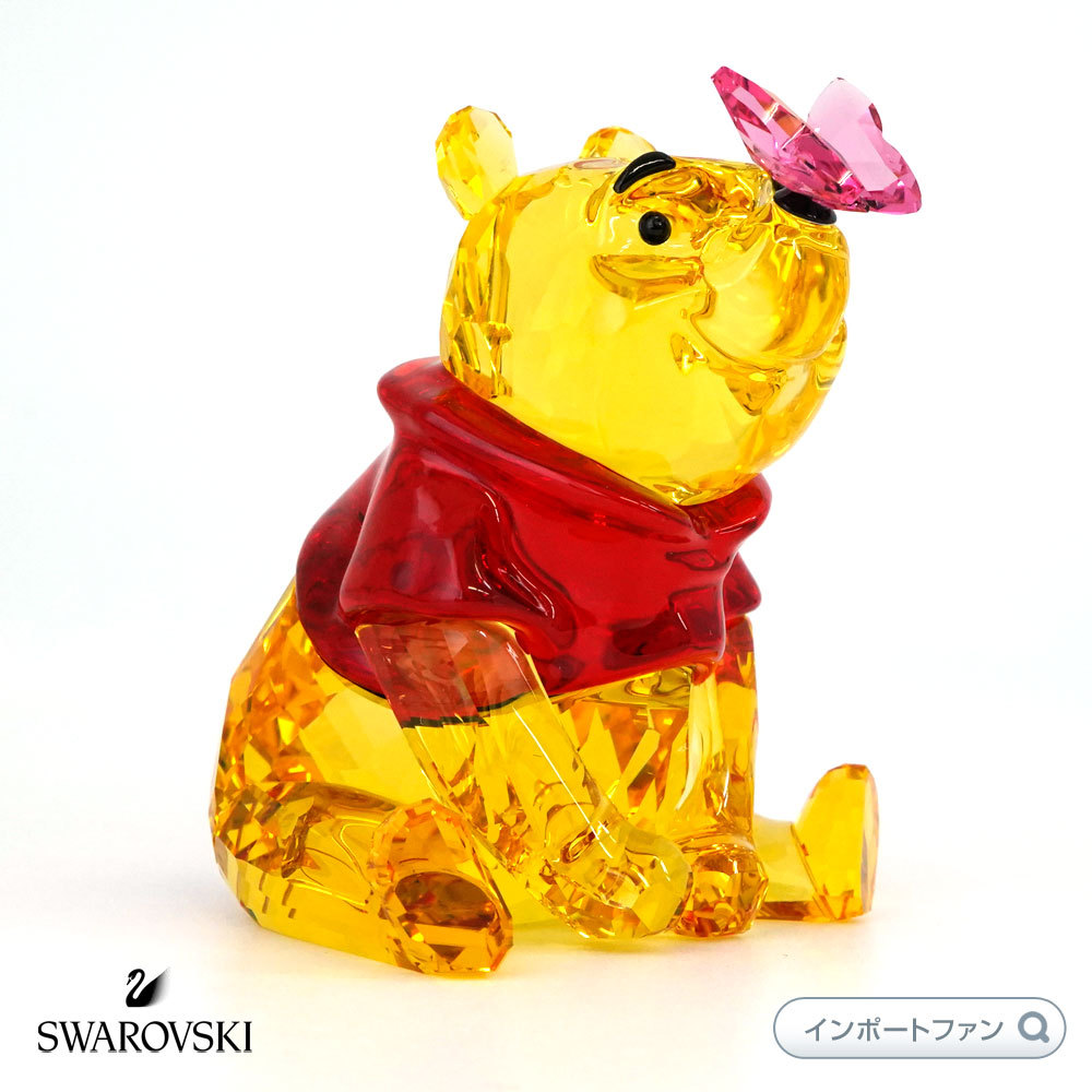 SWAROVSKI（スワロフスキー） くまのプーさんとチョウ ディズニー