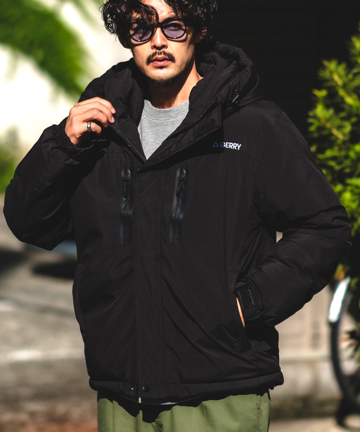 GERRY（ジェリー） ダウンジャケット メンズ エコダウン 中綿 ブルゾン