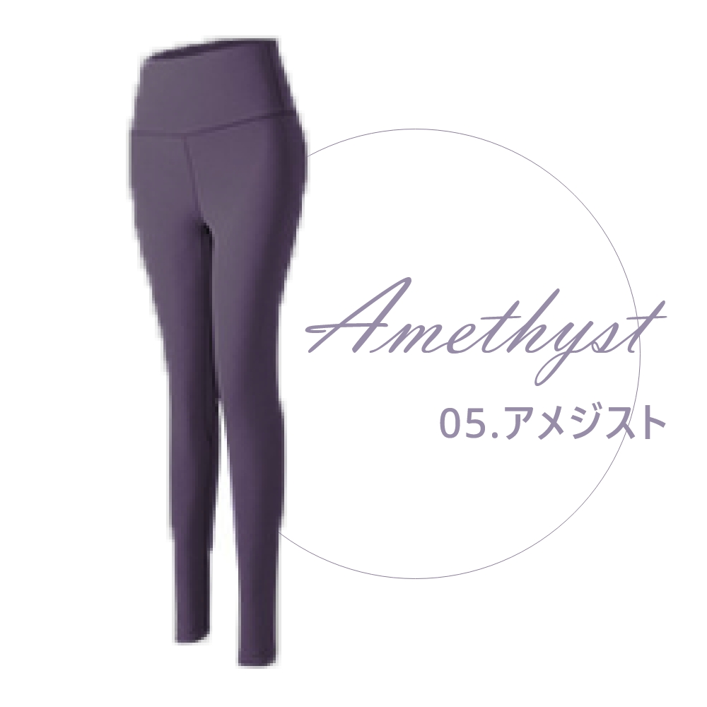 ヨガ パンツ レギンス 透けにくい スポーツ レディース ネイビー