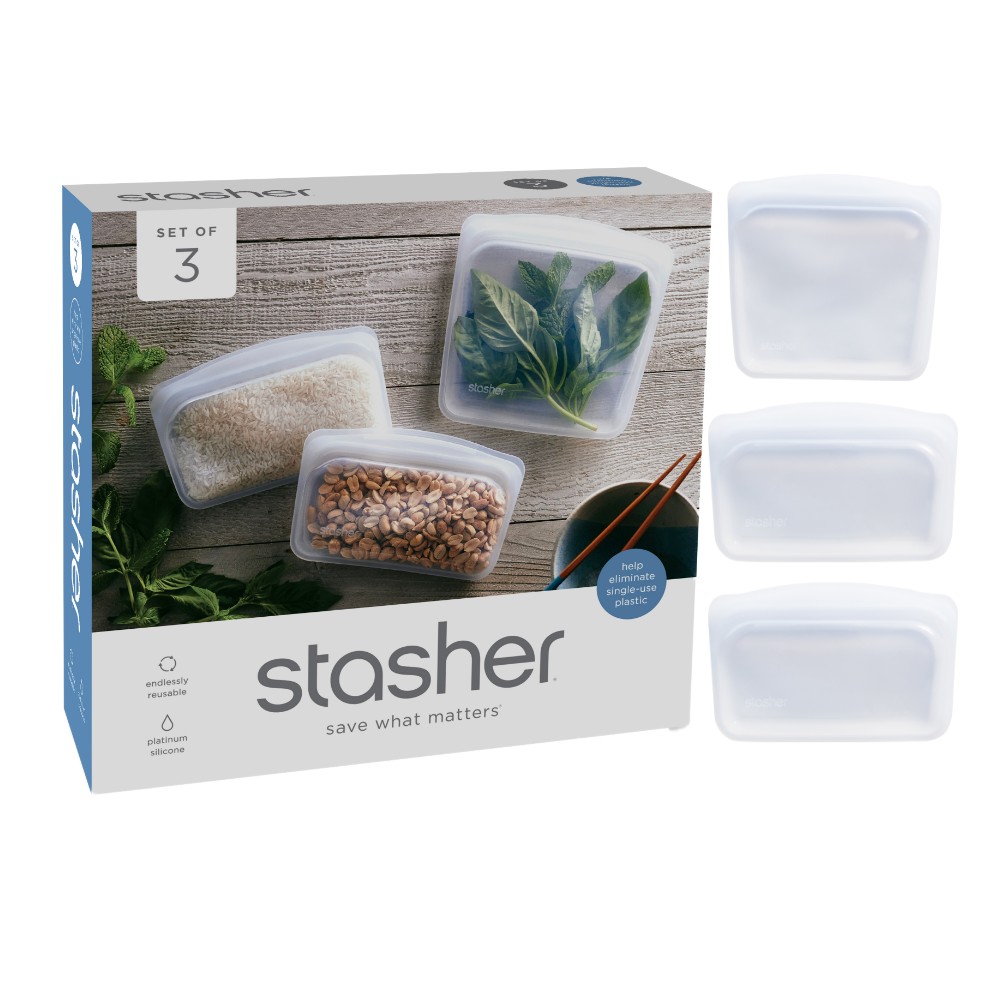 stasher（スタッシャー） スタッシャーシリコーンバッグ MULTI PACK