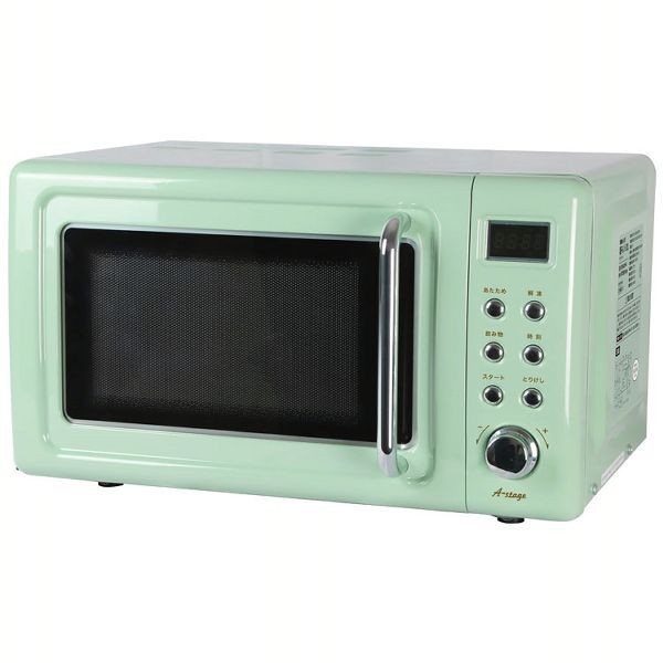 A-stage 単機能レトロ調電子レンジ 20L DRW-20HF-G おすすめ : ウエノ