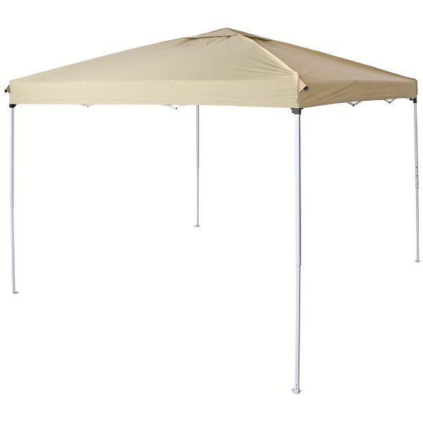 タープテント 3m スチール 丈夫 高さ3段階 UVカット 耐水圧2000mm