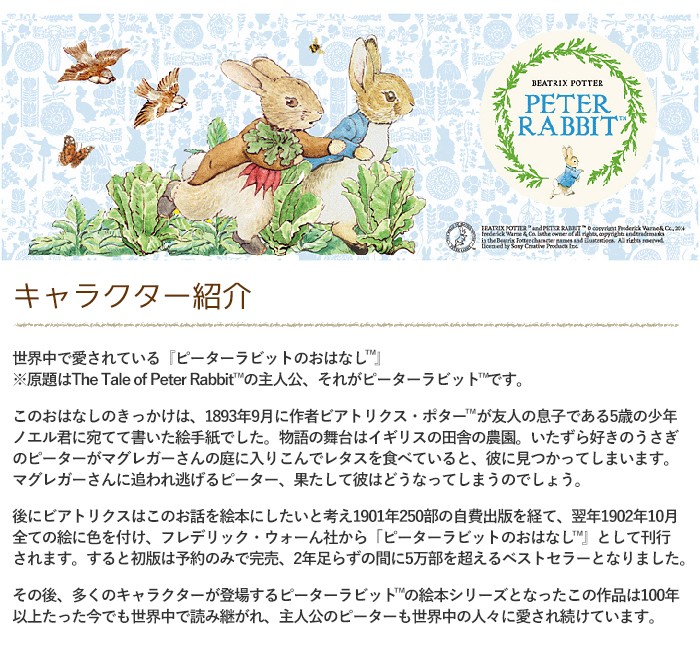 ASAHI（アサヒ） ピーターラビット カトラリーセット 食器 ティー