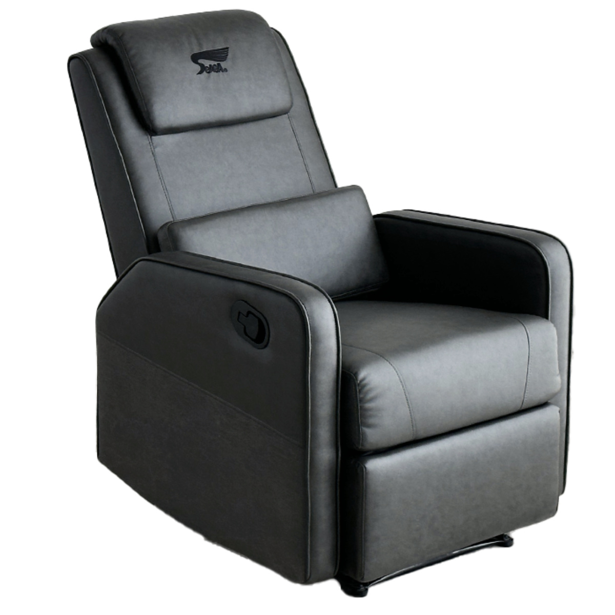 東馬（Tohma） ソファ 1人掛け リクライニング 幅70cm 座面高47cm