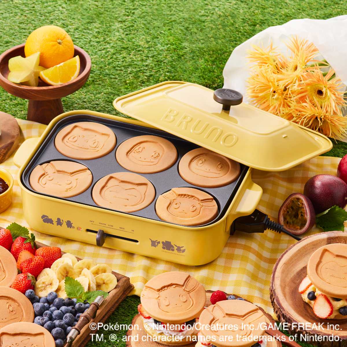 BRUNO（ブルーノ） コンパクトホットプレート POKEMON たこ焼き