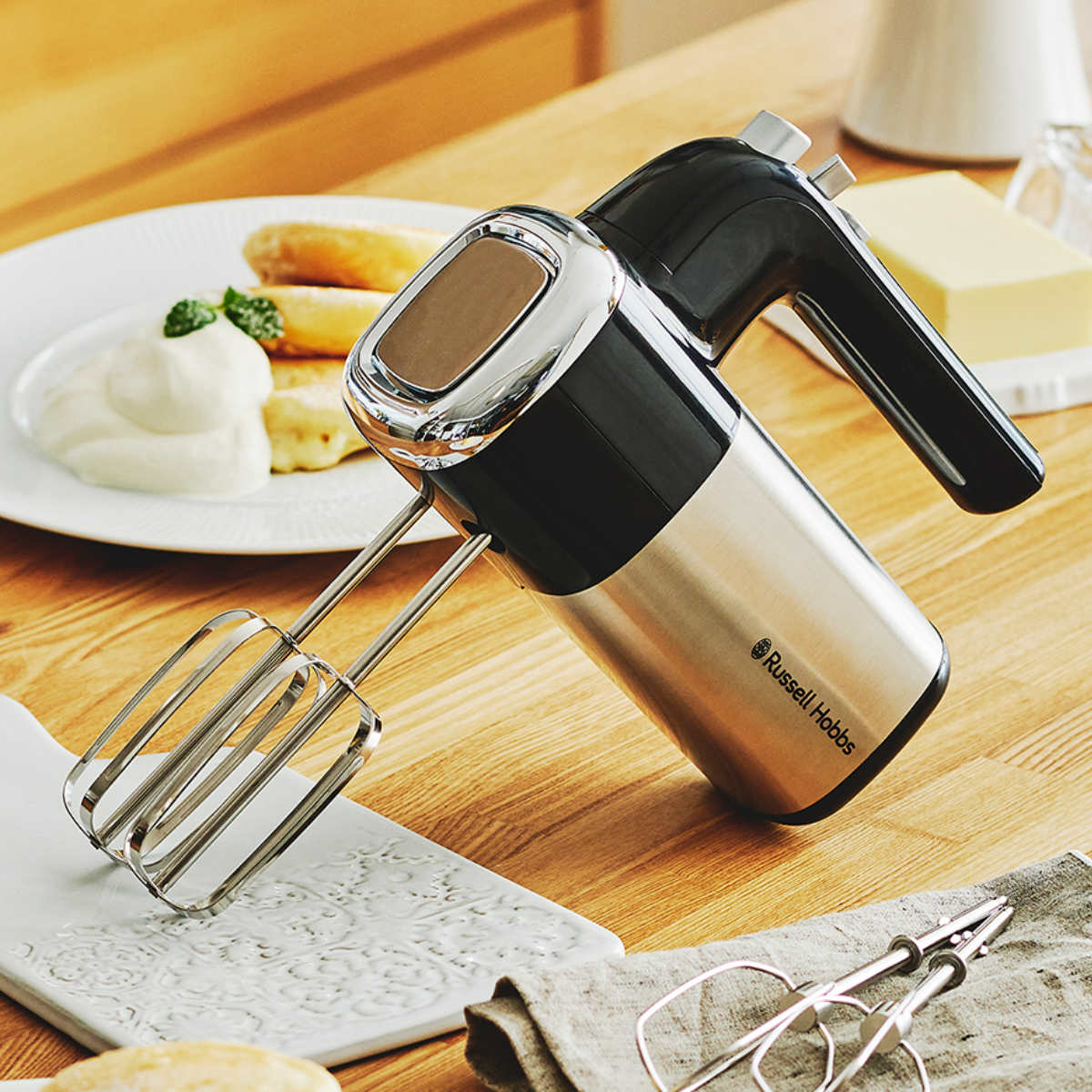 RUSSELL HOBBS（ラッセルホブス） 電動ミキサー ベーシックハンド