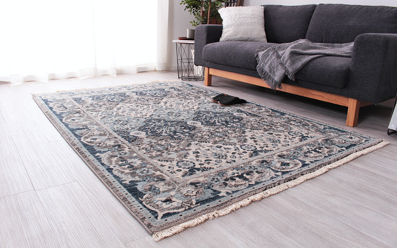 ラグ ウィルトン織 140×200cm ラグマット おしゃれ 長方形 厚み10ミリ