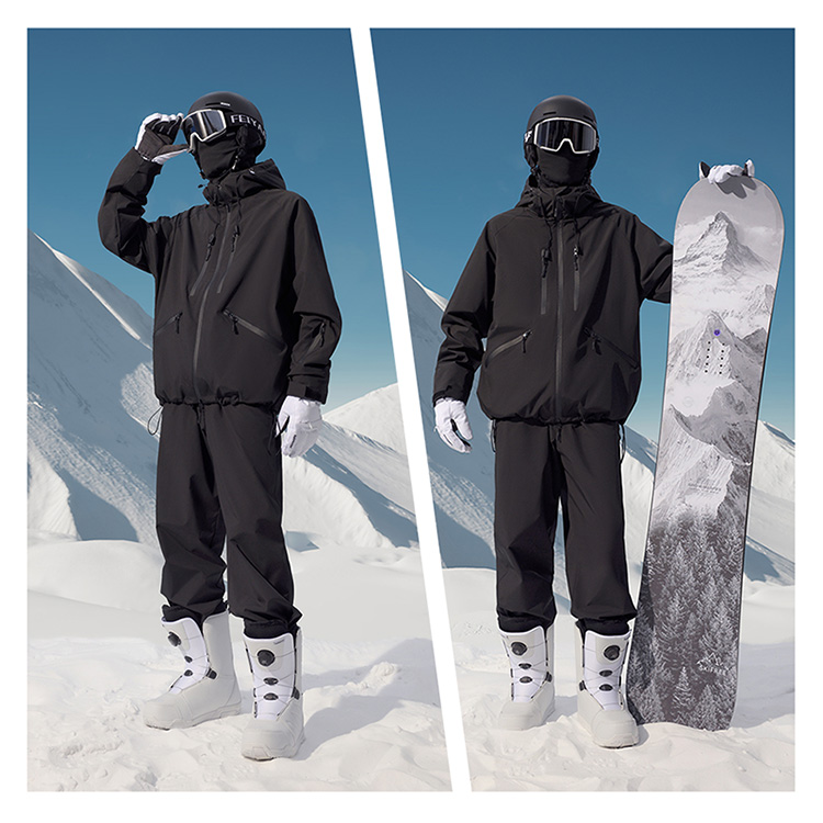 スキーウェア スノーボードウェア 軽量 上下2点セット 男女兼用 耐水圧