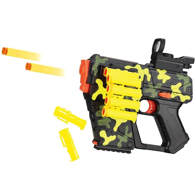 スポンジ弾 ピストル ライフル トイガン サバゲー メテオバスター TY