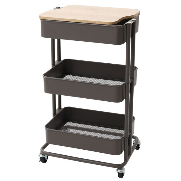 IRIS OHYAMA（アイリスオーヤマ） キッチンワゴン 収納 ワゴン カート