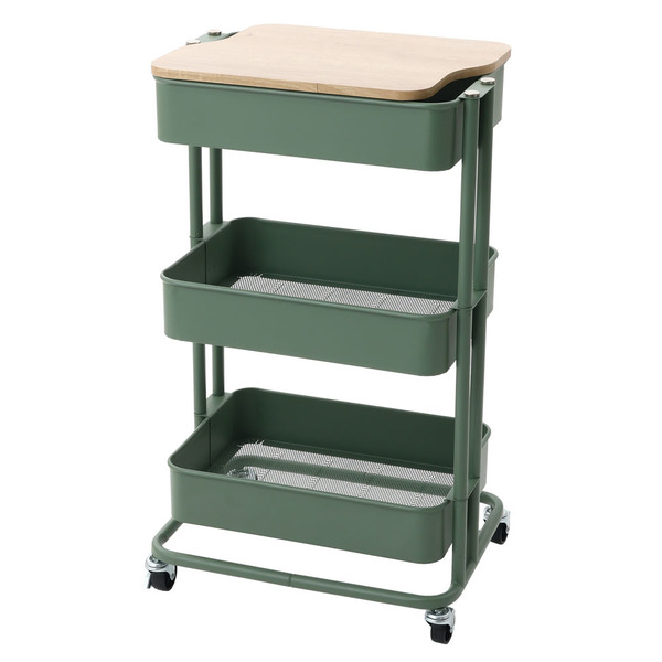 IRIS OHYAMA（アイリスオーヤマ） キッチンワゴン 収納 ワゴン カート