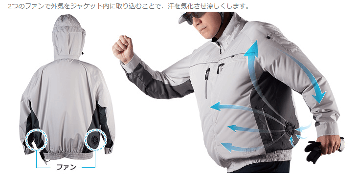 日立（HITACHI） 日立工機 コードレスクールジャケット UF1810DL(P