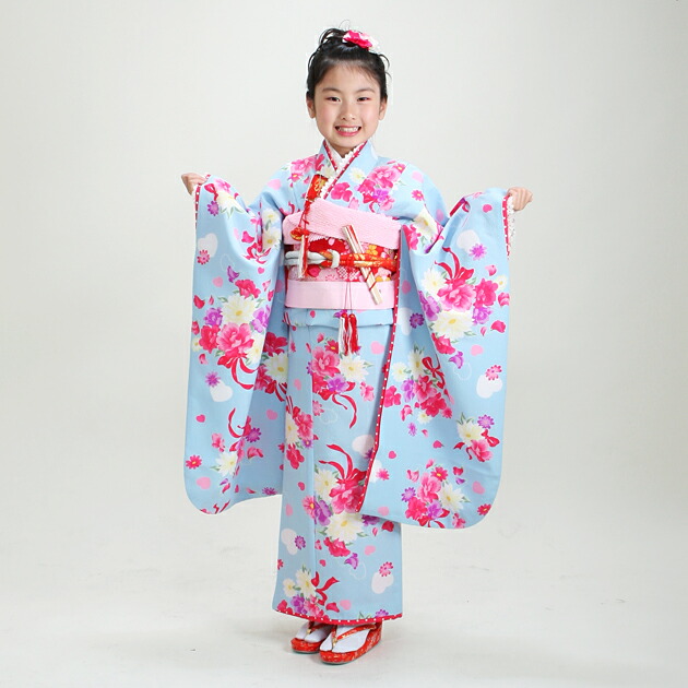 松田聖子ブランド 七五三 着物 7歳 女の子 着物レンタル 5歳 503 送料