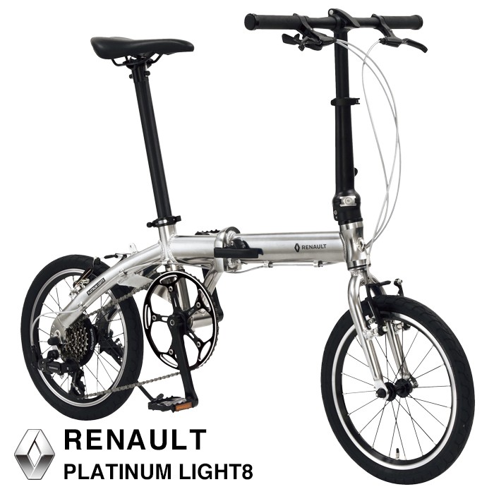 ルノー（RENAULT） 軽量 8.8kg 16インチ 7段変速搭載 折りたたみ自転車