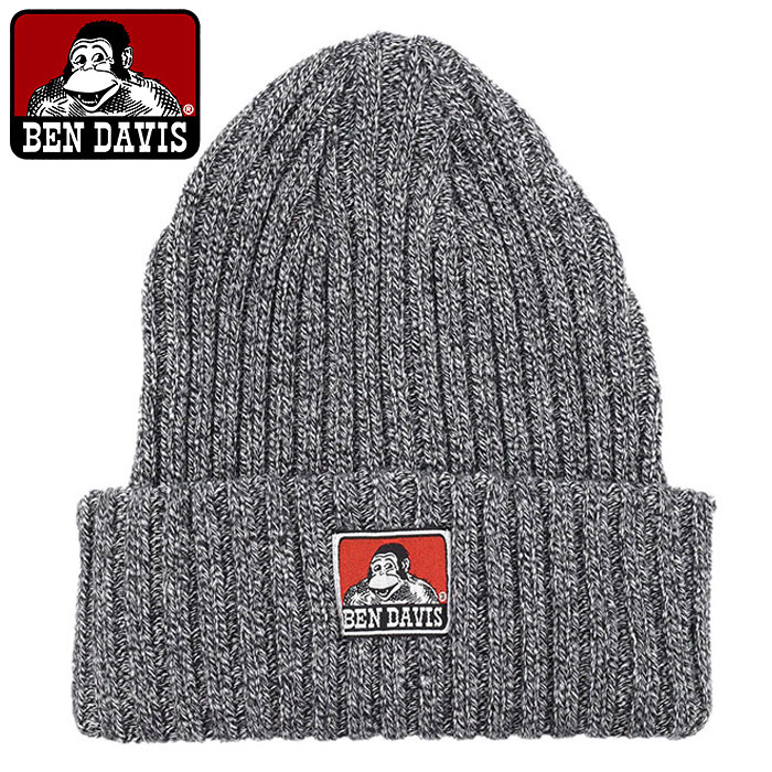 BEN DAVIS/WHITE LABEL ベンデイビス ニット帽 DAVIS コットン ニット