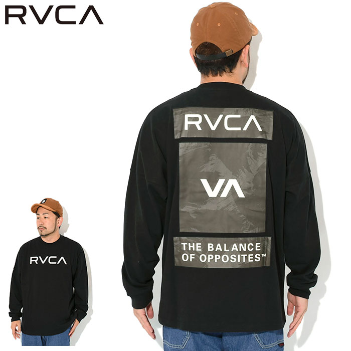 RVCA（ルーカ） ロンT Tシャツ 長袖 メンズ 3ボックス ( 3Box L/S Tee