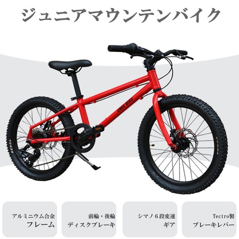 マウンテンバイク 子供用自転車 20インチ 赤 クロスバイク ジュニア