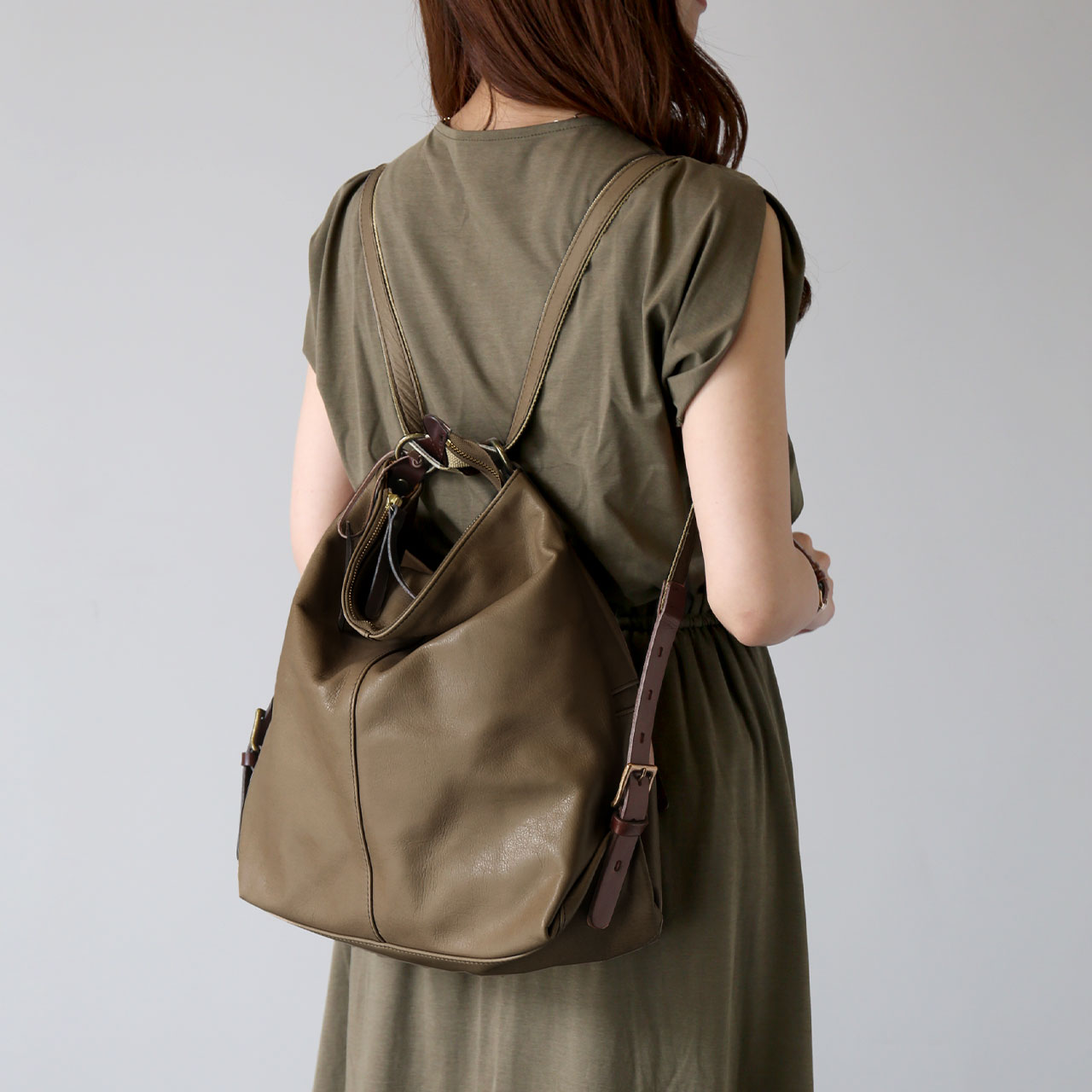 HALEINE（アレンヌ） リュック レディース おしゃれ 牛革 2way 日本製