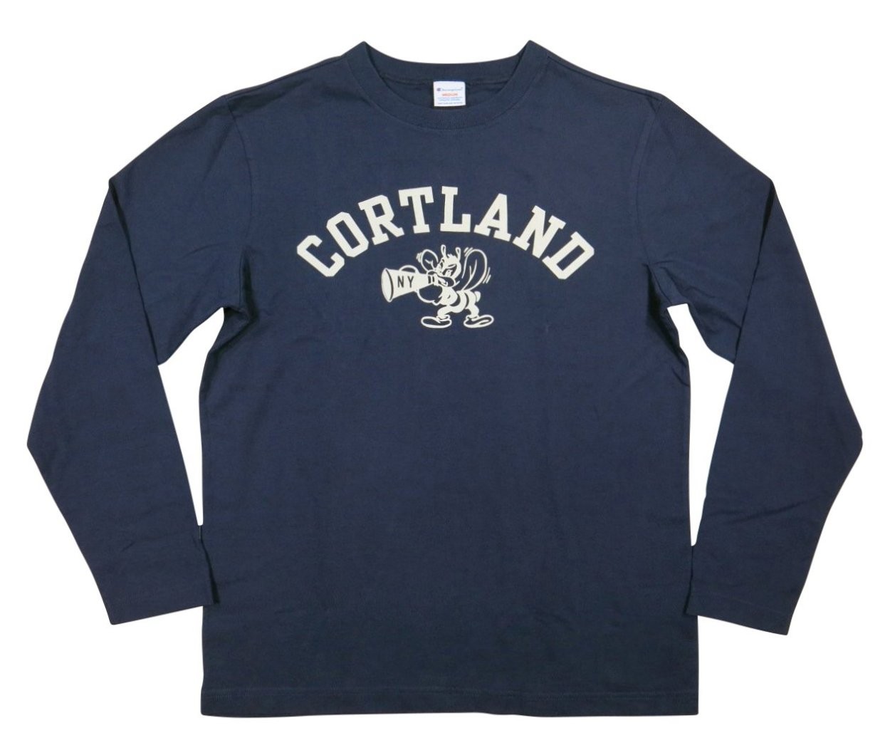 Champion（チャンピオン） トリコロールタグ カレッジプリント ロンT