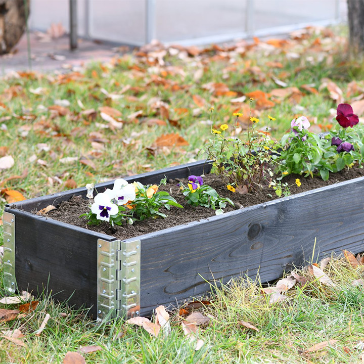 木製プランター ガーデニング 花壇 「a+ design ガーデンボックス800