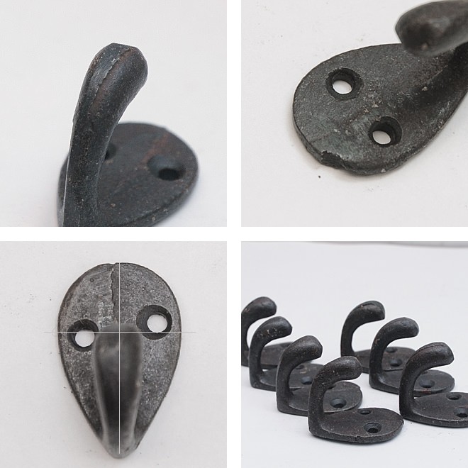 アイアン フック 金具 壁掛け おしゃれ インダストリアル ウォール