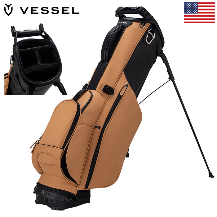 VESSEL VLX 2.0 Stand キャディバッグ スタンドバッグ 8.5型 4分割