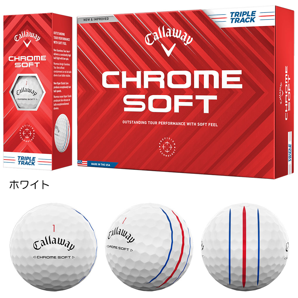 Callaway（キャロウェイ） 2024 CHROME SOFT / CHROME TOUR / CHROME