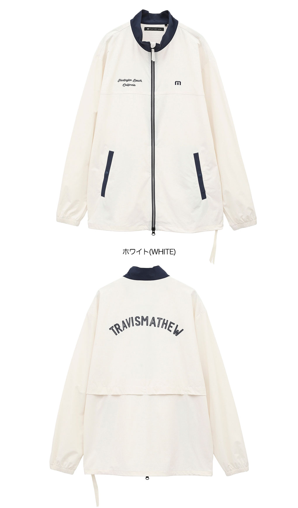 トラヴィスマシュー スタンドカラー ジップジャケット 7AL002 メンズ